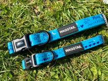 Load image into Gallery viewer, Love You to the Moon & Back Collar (teal)