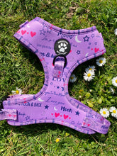 Load image into Gallery viewer, Love You to the Moon & Back Harness (purple)