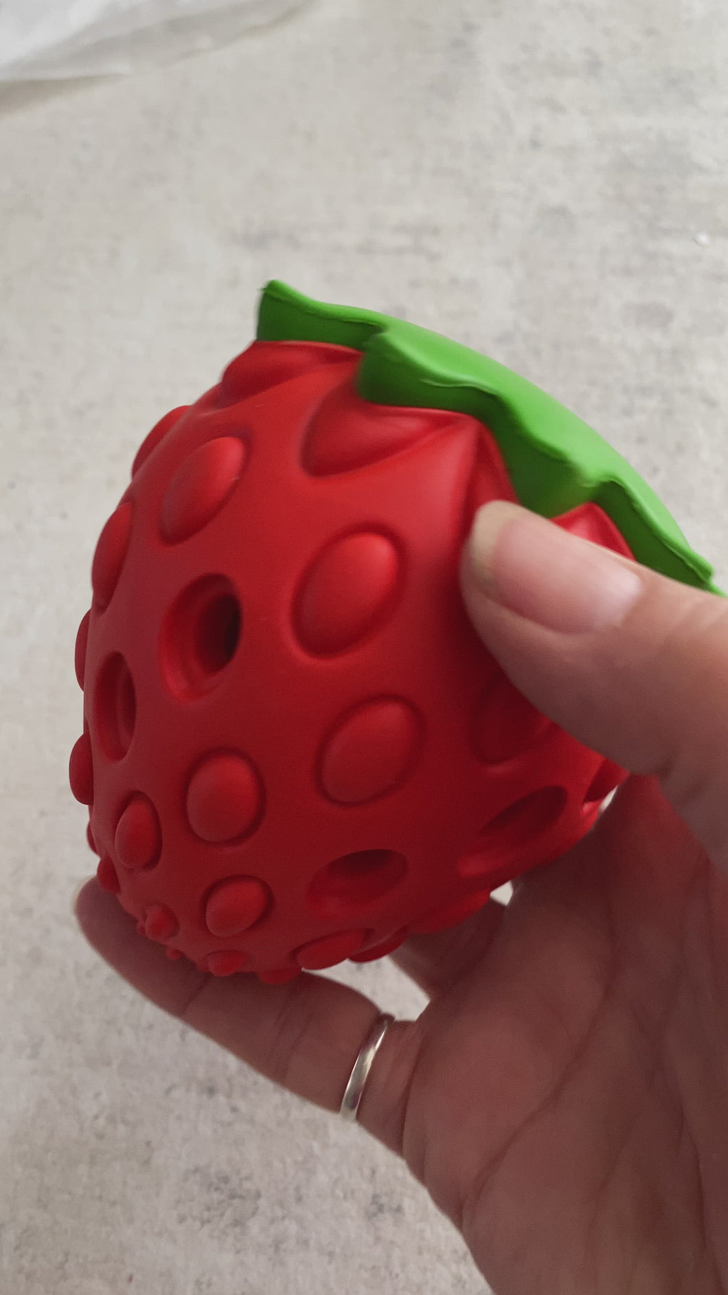 Strawberry Treat Dispenser