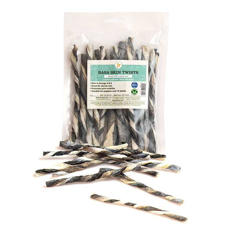 Basa Fish Skin Twists 60gm bag